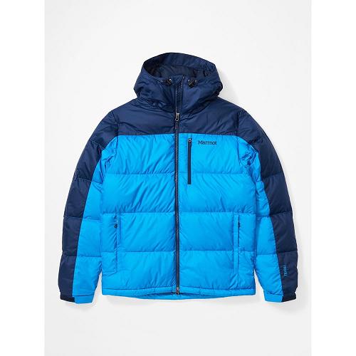 Marmot Guides Jackets - Mens Down Jacket Blue CA6834027 Canada